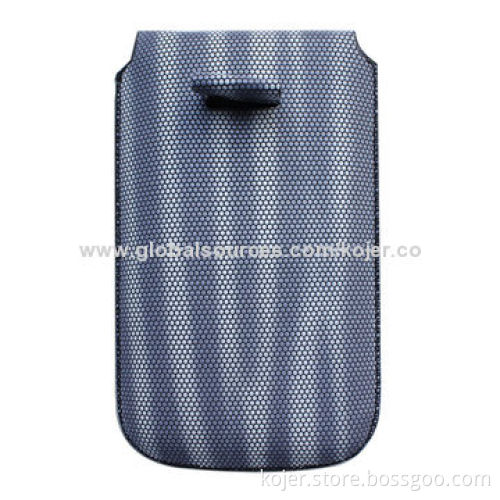 Cellphone Pouches for iPhone 6, 5S, Made of PU Leather, Retractable Pull-tab, OEM Orders Welcomed
